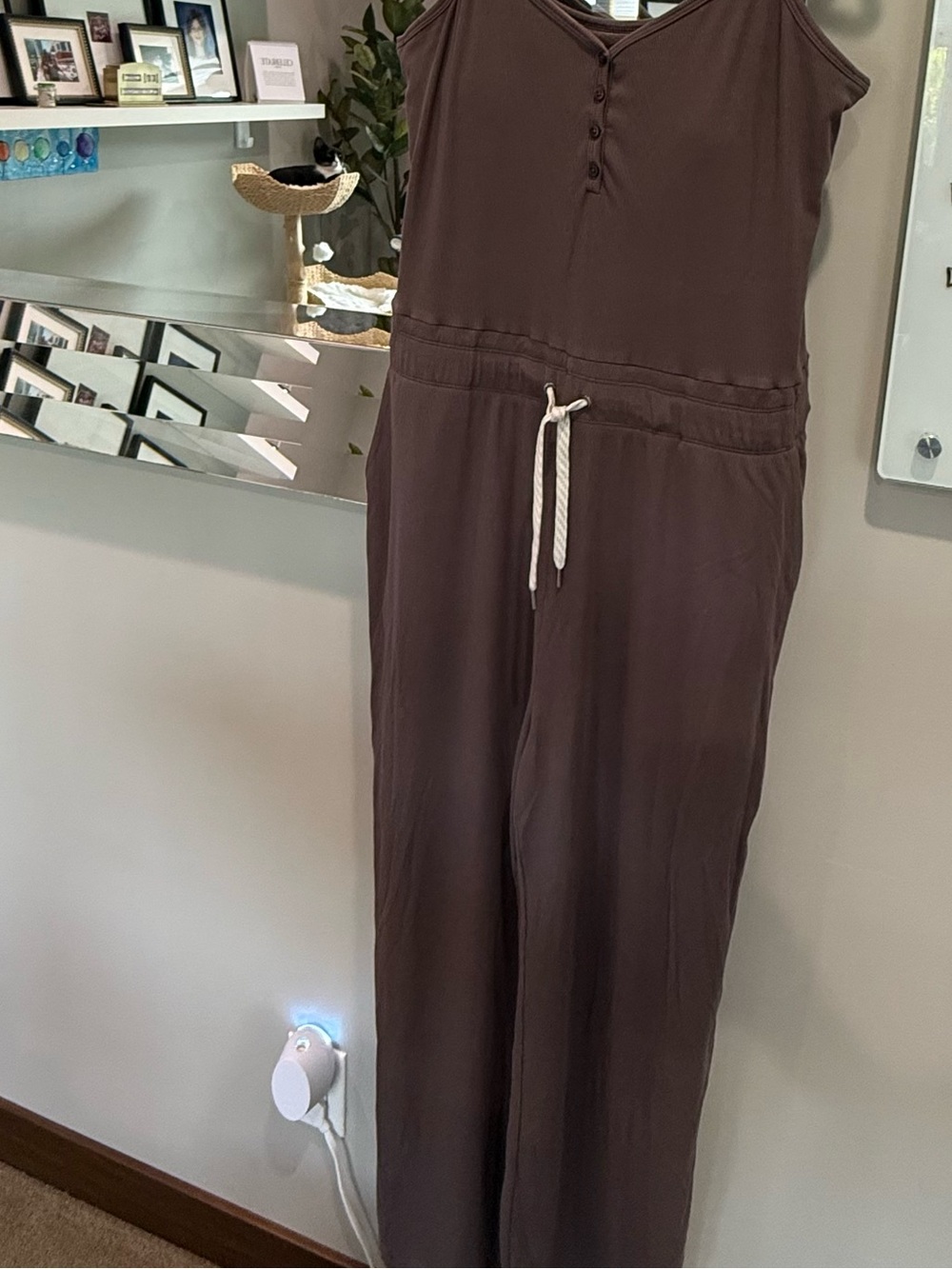 Vuori Women’s Pose Henley Jumpsuit XL - Picture 6 of 6